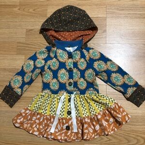 “Wildflower” jacket with removable hood size 2 in like new condition